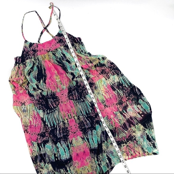 Everly Criss-cross back Midi Halter Dress Sz S - Picture 13 of 13